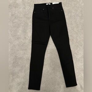 LOFT Women's Classic Black Skinny Jeans